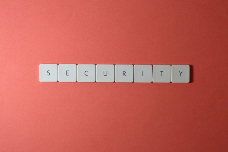 SECURITYと並んだキーボードキー